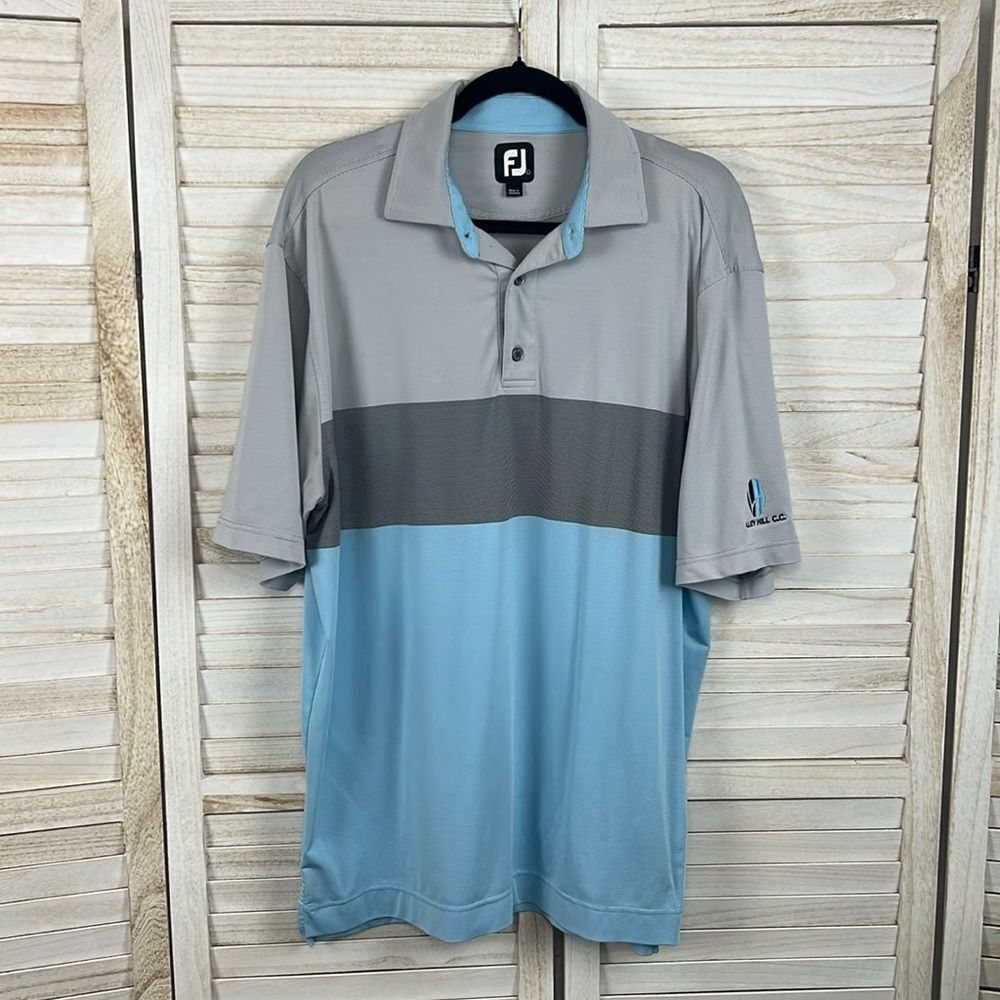 3/$25 FootJoy FJ Performance Golf Polo Jersey Large